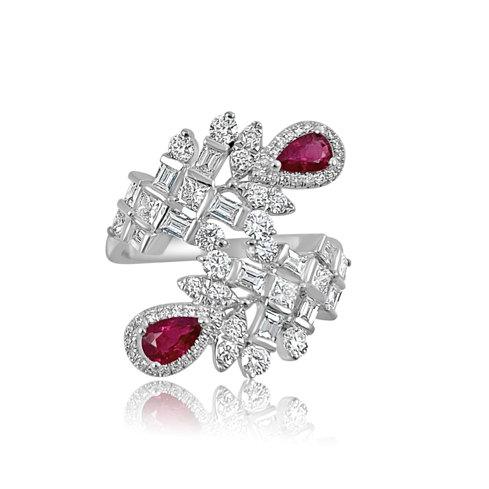 Luxury Gold, Diamond, Ruby, White Gold and Rose Gold Rings