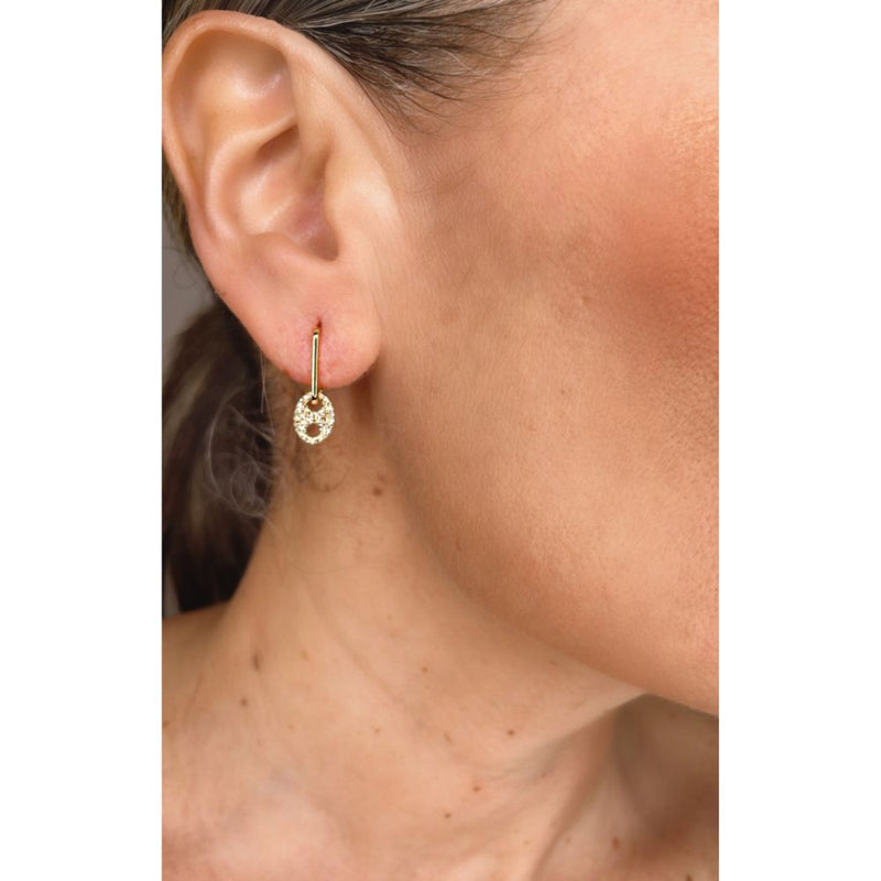 Mariner Hanging & Paperclip Earrings